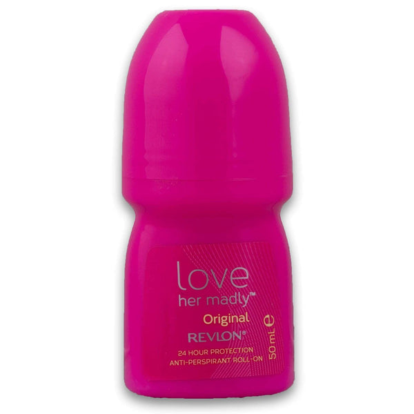 Revlon, Love Her Madly Original Roll On 50ml - Anti-perspirant - Cosmetic Connection