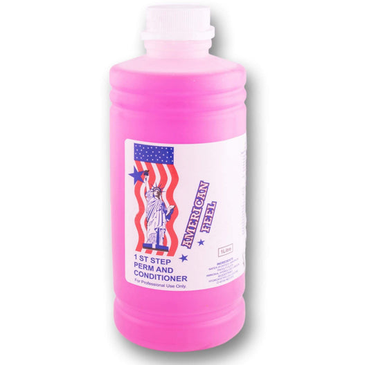 American Feel, 1st Step Perm & Conditioner 1L - Cosmetic Connection