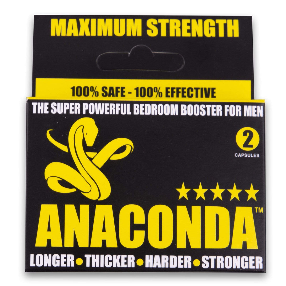Anaconda, Maximum Strength Capsules 2's - Cosmetic Connection