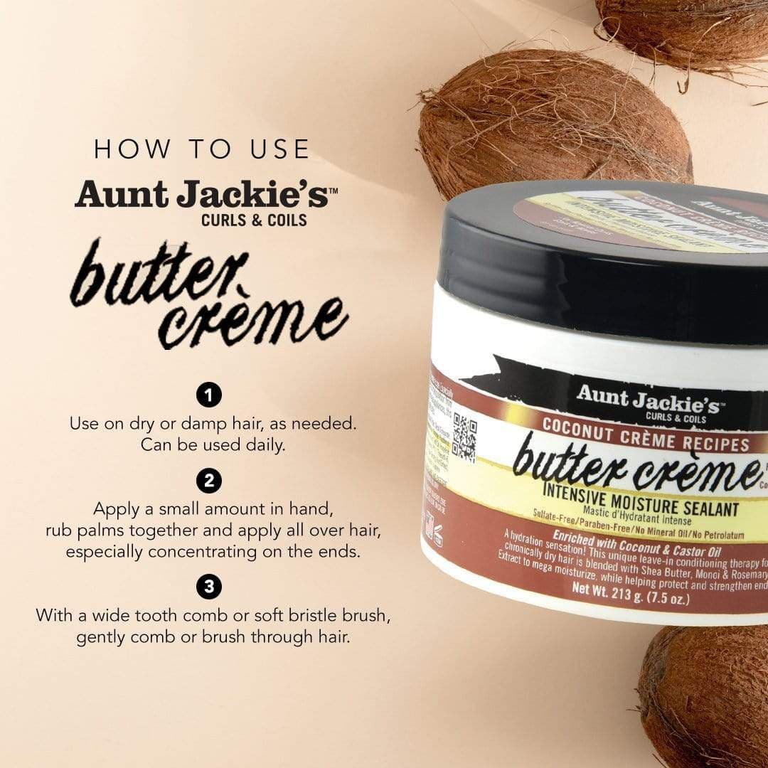 Aunt Jackie's, Butter Creme 213g - Cosmetic Connection
