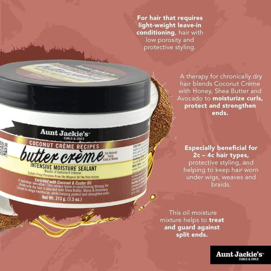 Aunt Jackie's, Butter Creme 213g - Cosmetic Connection