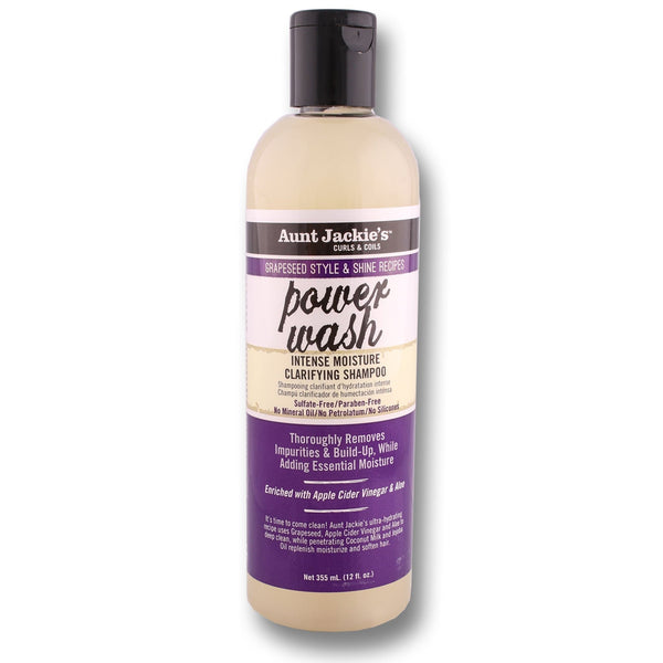 Aunt Jackie's, Power Wash 355ml - Cosmetic Connection