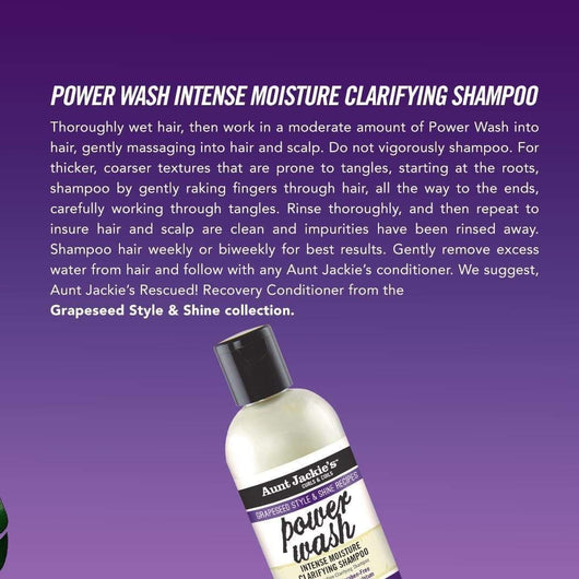 Aunt Jackie's, Power Wash 355ml - Cosmetic Connection