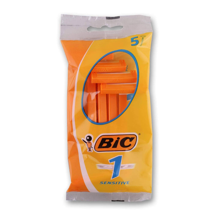 BIC, BIC Disposable Razor 1 Blade 5's - Cosmetic Connection