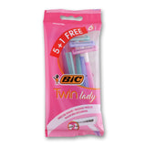 BIC, BIC Lady Disposable Razor 2 Blades 6's - Cosmetic Connection