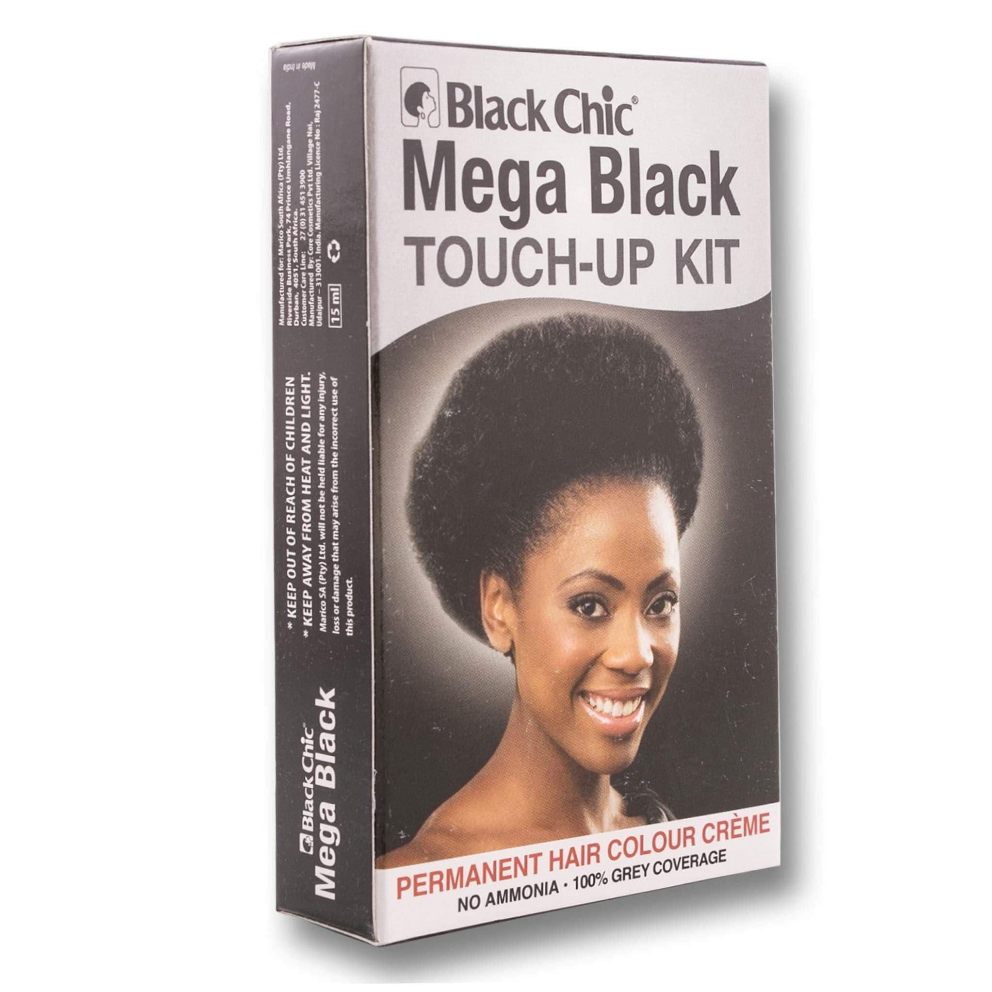 Black Chic Mega Black Hair Colour | 100% Grey Coverage – Cosmetic ...