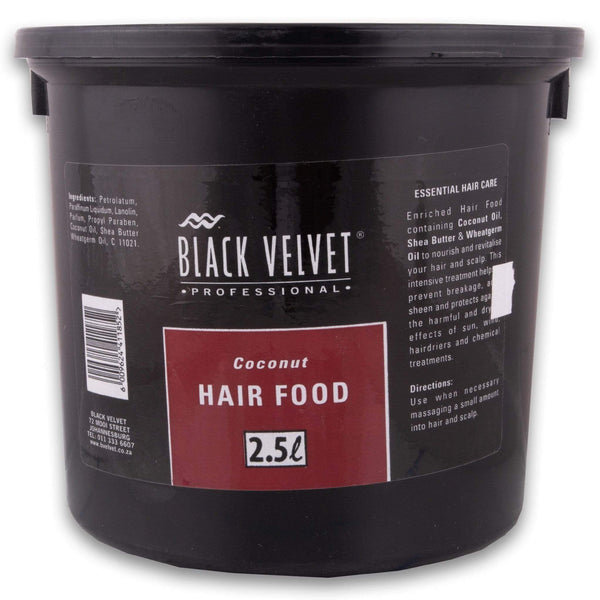 Black Velvet, Black Velvet Hair Food 2.5L - Cosmetic Connection