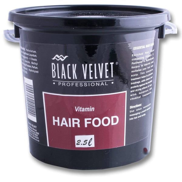Black Velvet, Black Velvet Hair Food Vitamin 2.5L - Cosmetic Connection