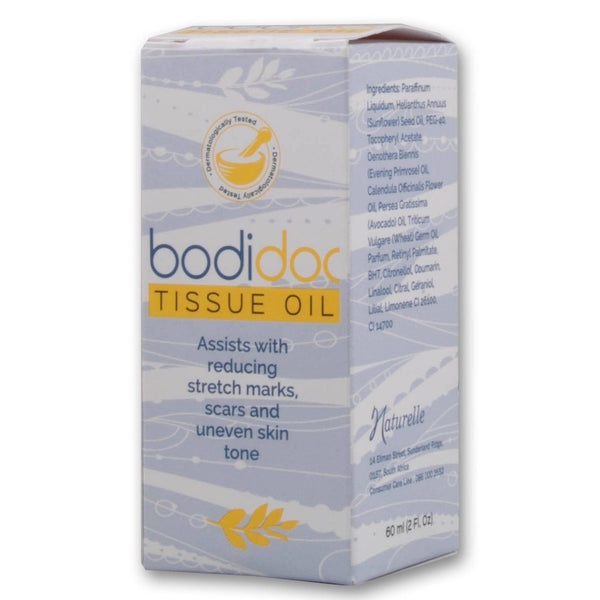 Bodidoc, Tissue Oil 60ml - Cosmetic Connection
