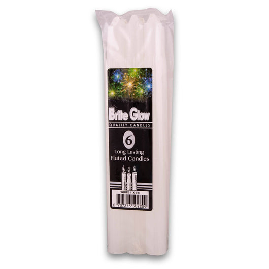 Brite Glow, Quality Candles 6's - Cosmetic Connection