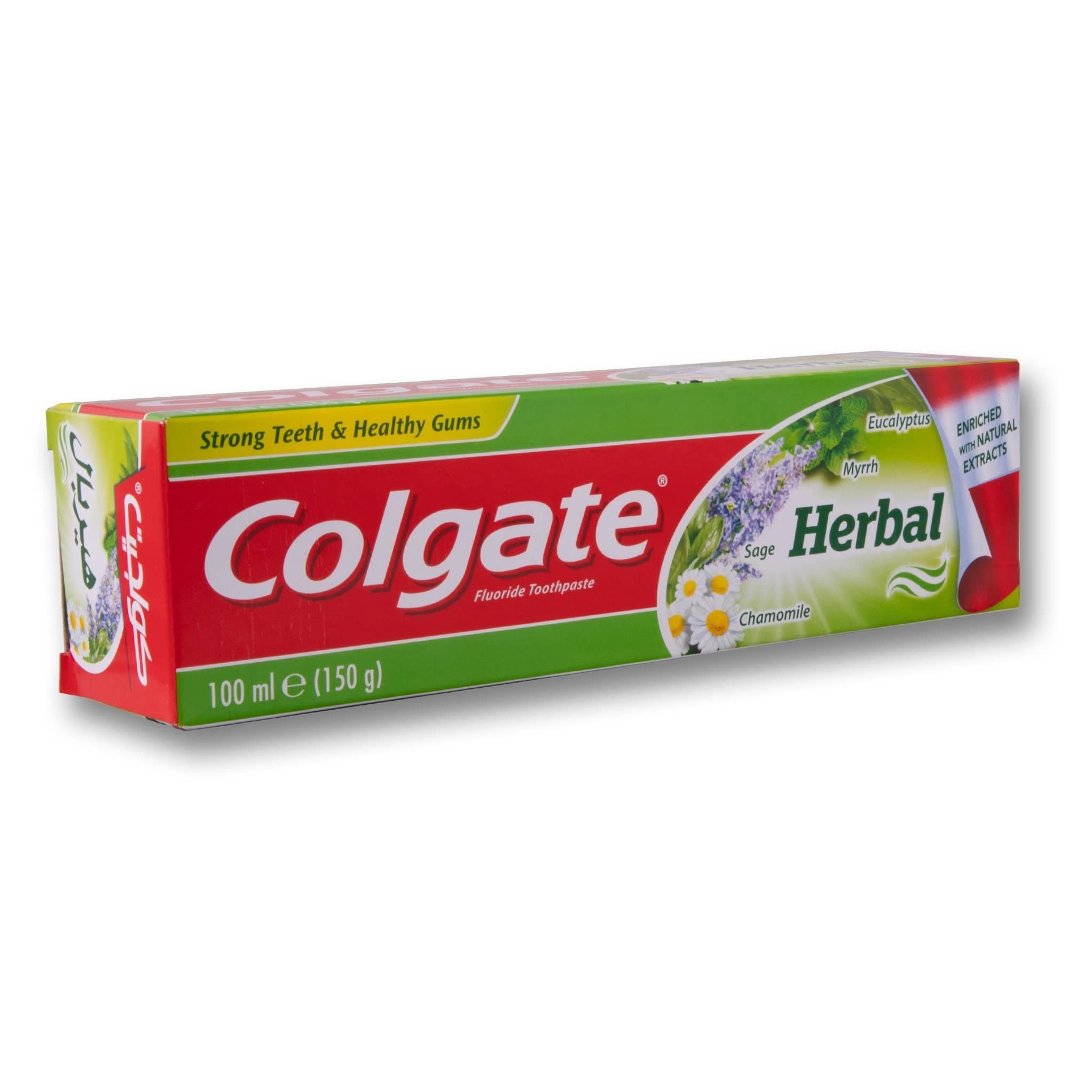 Herbal Fluoride Toothpaste 100ml with Natural Extracts - Colgate ...