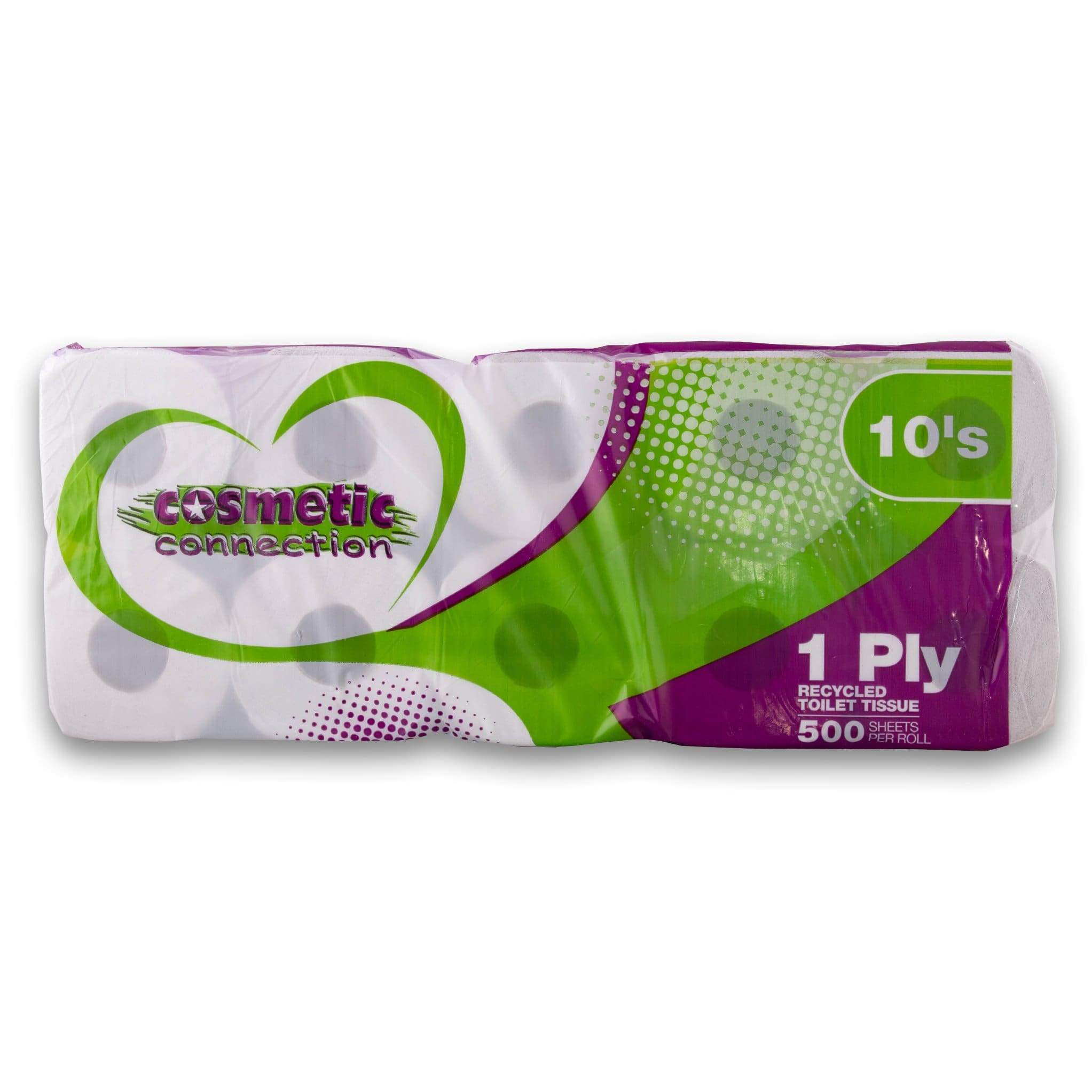 Cosmetic Connection, Toilet Paper 10's 1Ply - Cosmetic Connection