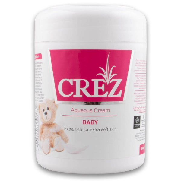Crez, Baby Aqueous Cream 500ml - Cosmetic Connection