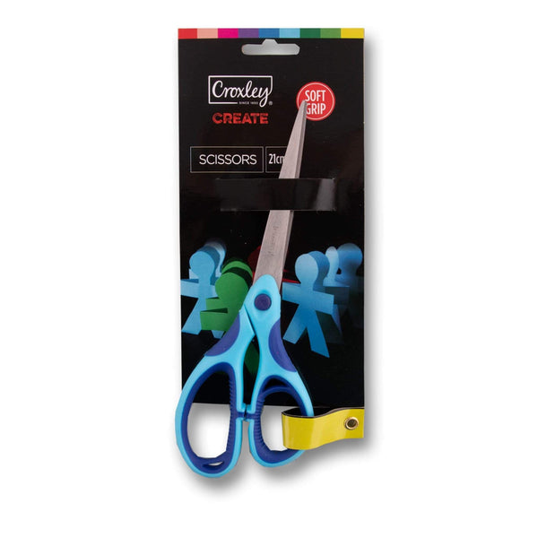 Croxley, Scissors Soft Grip 21cm - Cosmetic Connection
