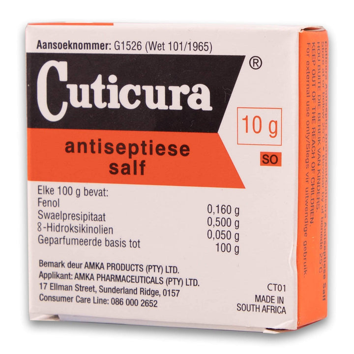 Cuticura, Cuticura Antiseptic Ointment 10g - Cosmetic Connection