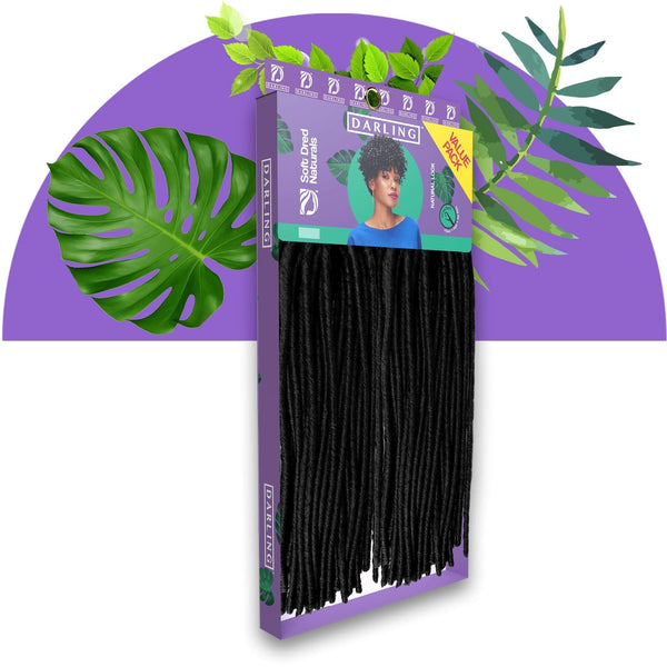 Darling, Soft Dred Naturals 16" Value Pack - Cosmetic Connection