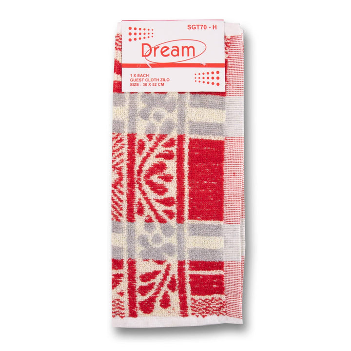 Dream Textiles, Guest Cloth Zilo 30 x 52cm - 1 Pack - Cosmetic Connection