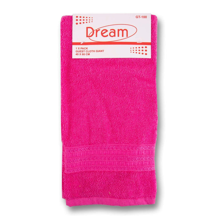 Dream Textiles, Guest Cloth Giant 40 x 60cm - 1 Pack - Cosmetic Connection