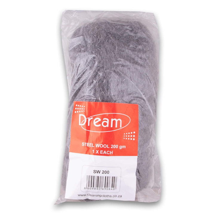 Dream Textiles, Steel Wool 200g - 1 Pack - Cosmetic Connection