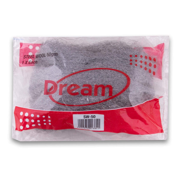 Dream Textiles, Steel Wool 50g - 1 Pack - Cosmetic Connection