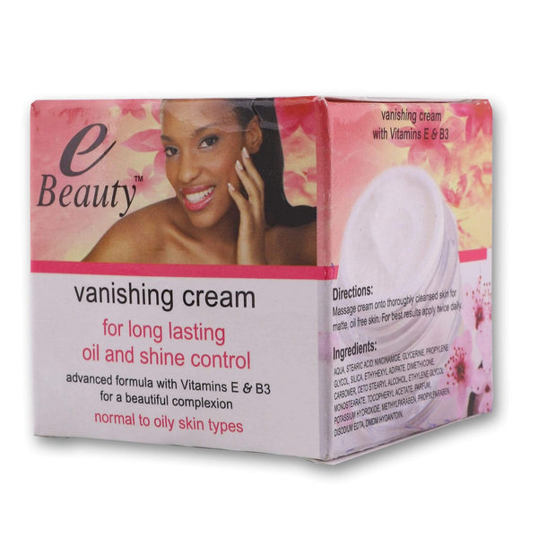 E-Beauty, E-Beauty Vanishing Cream 50ml - Cosmetic Connection