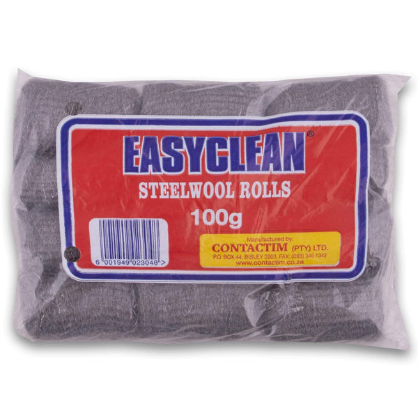 Easyclean, Easyclean Steelwool Rolls 100g - Cosmetic Connection