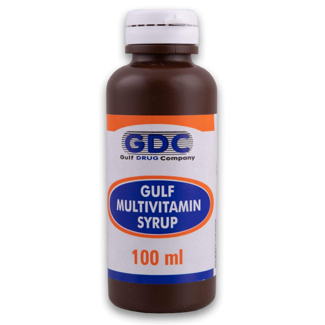 Gulf Drug, Gulf Multivitamin Syrup 100ml - Cosmetic Connection
