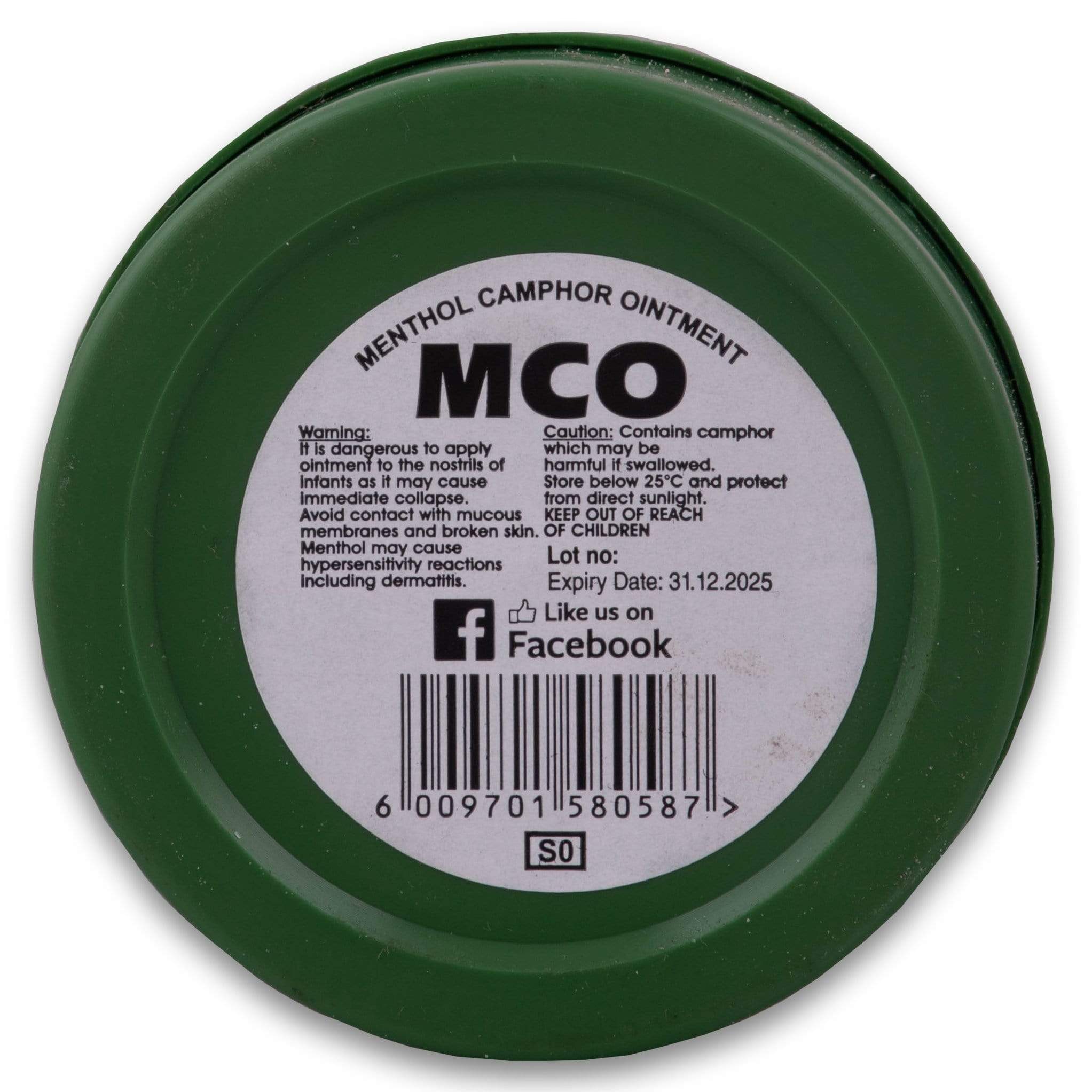 Menthol Camphor Ointment 70g For Soothing Relief - Indlovu – Cosmetic ...