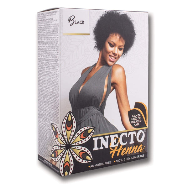 Inecto, Inecto Henna Hair Colour Cream 10g Black - Cosmetic Connection
