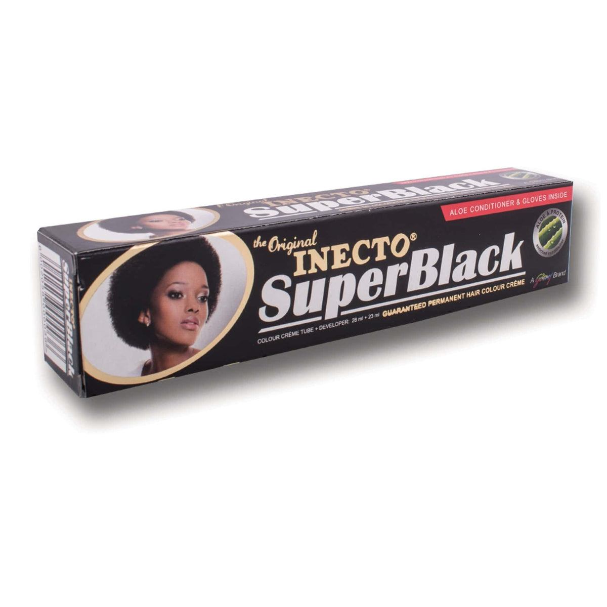 Inecto Color Grey Inecto Super Black Hair Color Cream with Aloe - Inecto – Cosmetic ...