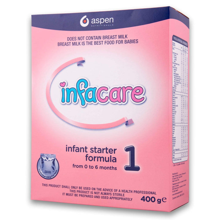 Infacare, Infant Starter Formula 400g - From Birth to 6 Months - Cosmetic Connection