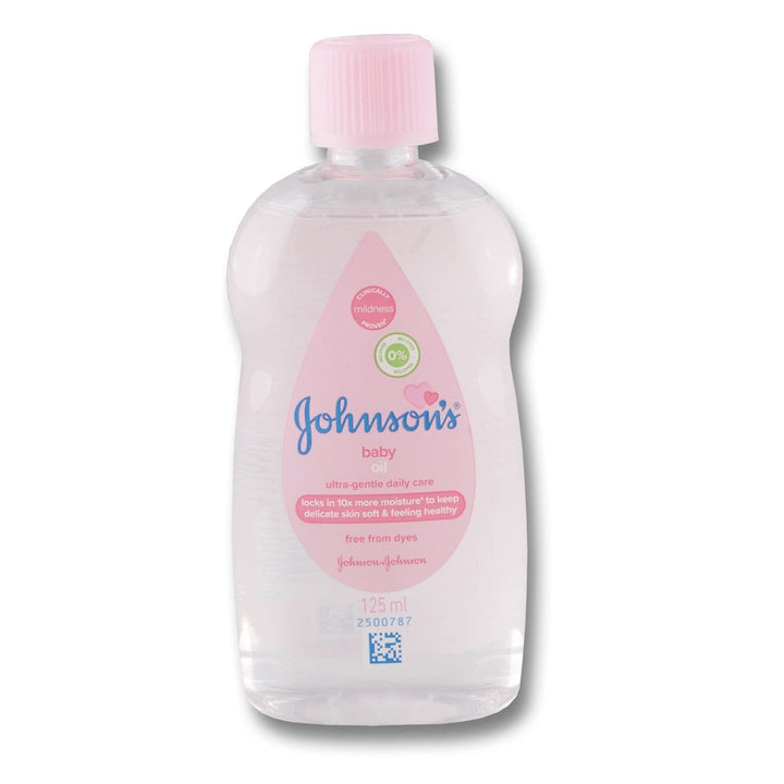 Johnson's, Baby Oil 125ml - Cosmetic Connection