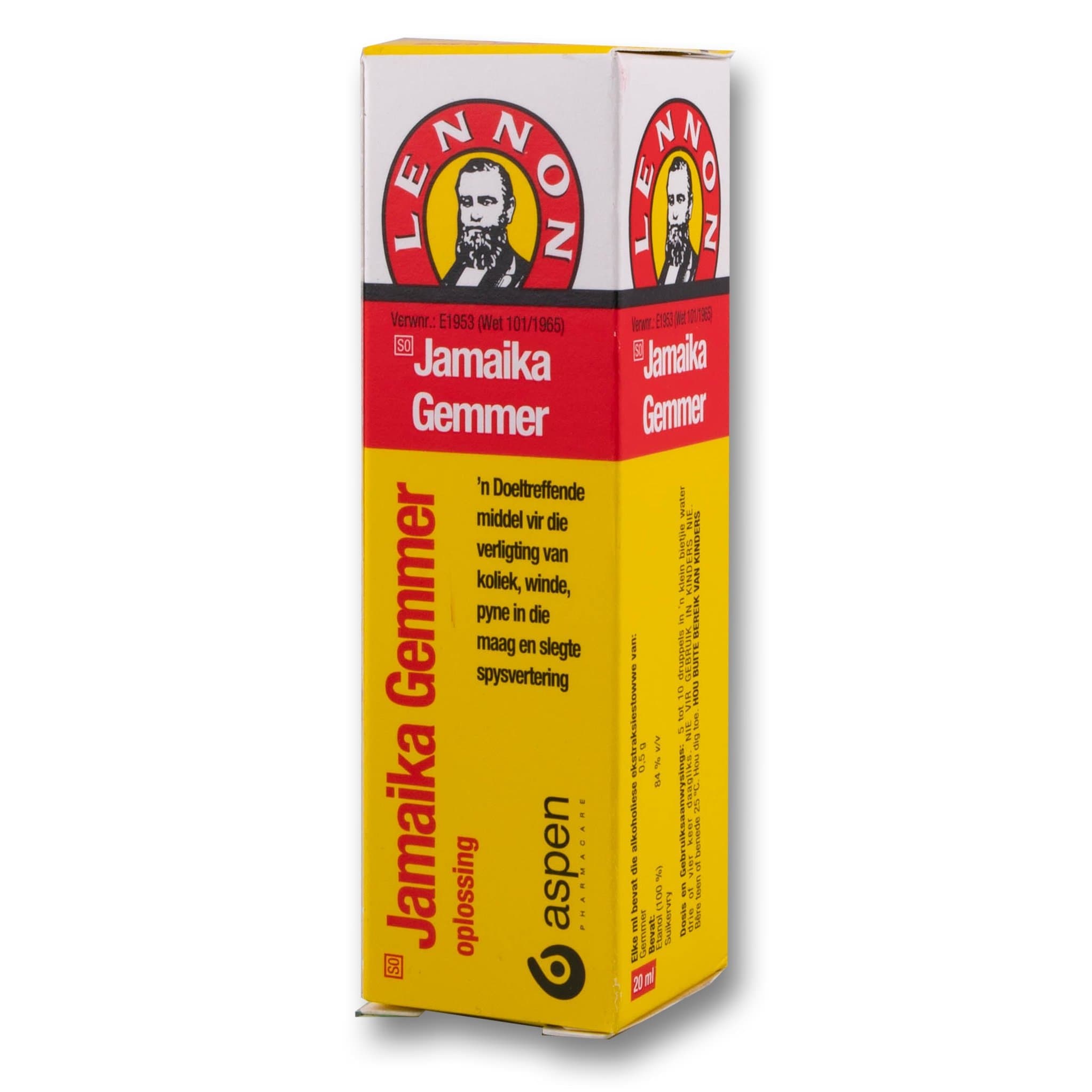 Jamaika Gemmer 20ml Relief For Colic And Indigestion Lennon jamaika-gemmer-20ml-relief-for-colic-and-indigestion-lennon