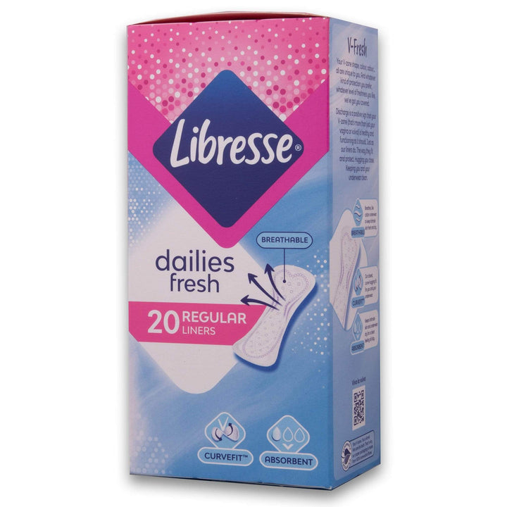 Libresse, Libresse Regular Pantyliners 20's - Cosmetic Connection