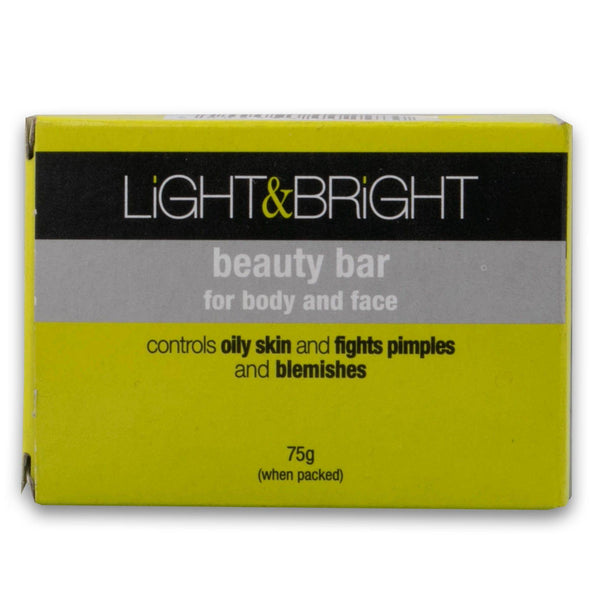 Light & Bright, Beauty Bar 75g - Cosmetic Connection