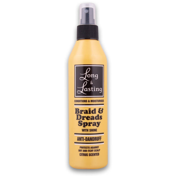 Long & Lasting, Long & Lasting Braid & Dread Spray 250ml - Cosmetic Connection