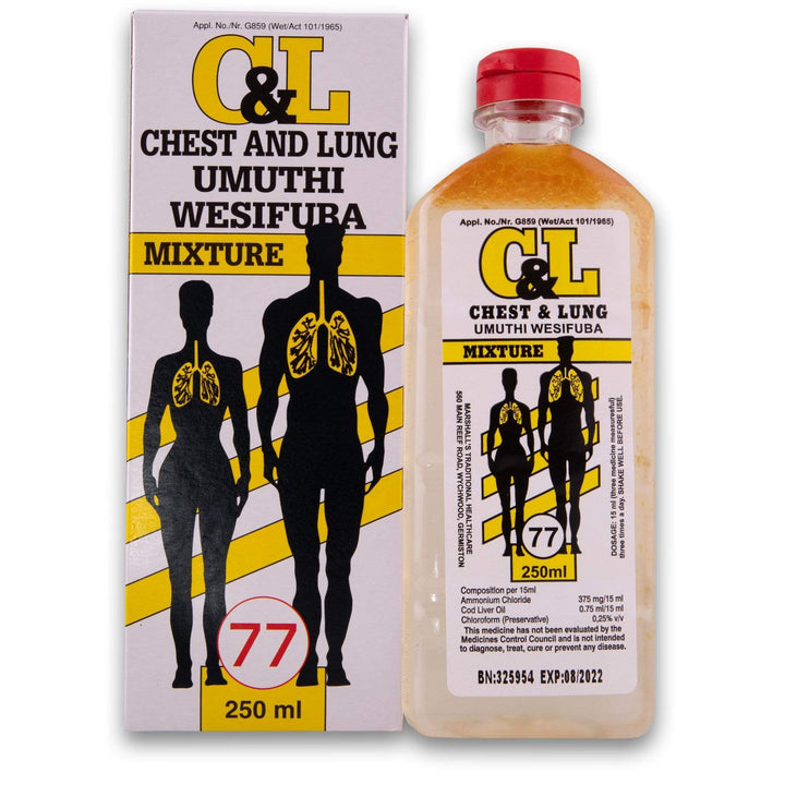 Marshall's Health, Marshall's Chest & Lung Mixture 250ml - Cosmetic Connection