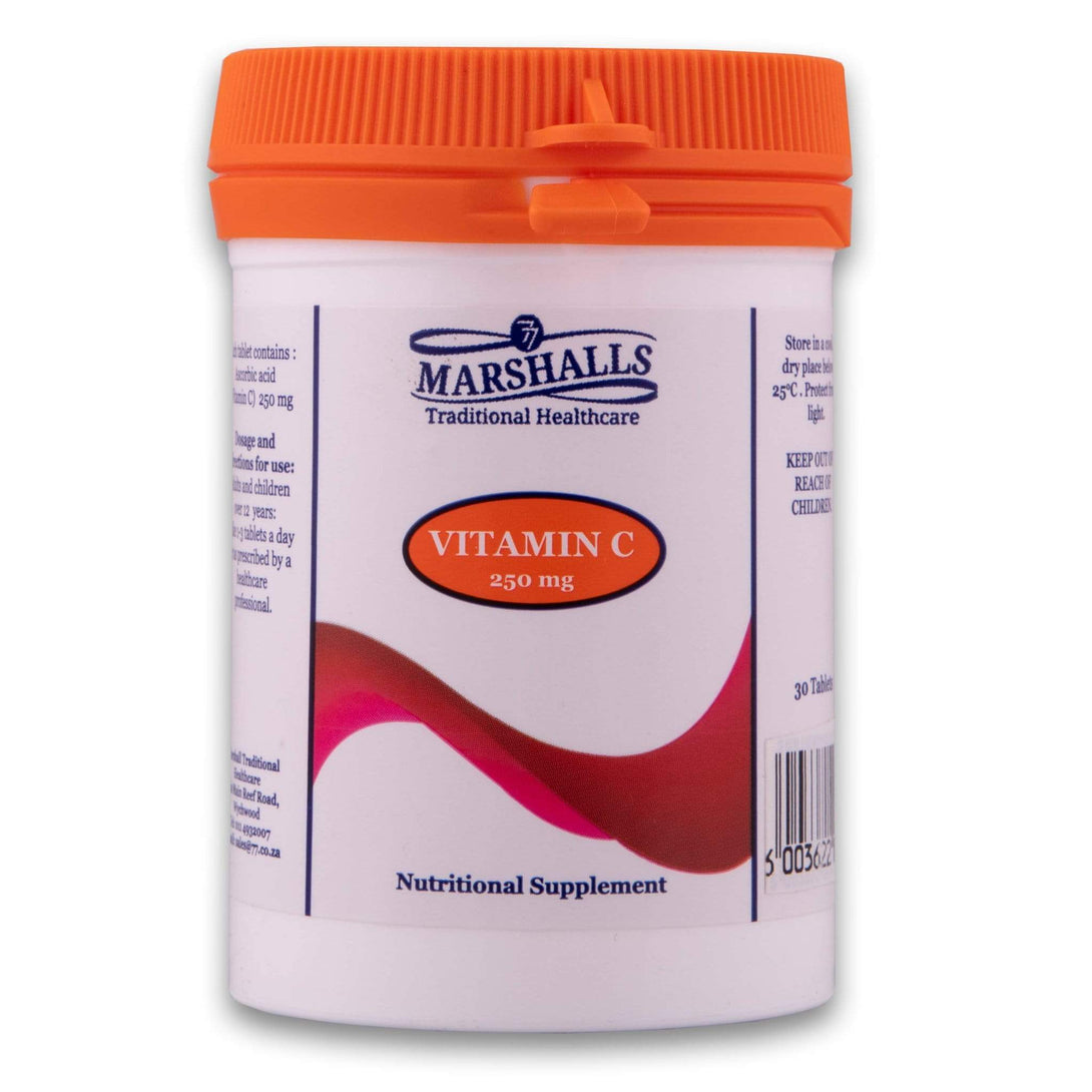 Marshall's Health, Marshall's Vitamin C 30's - Cosmetic Connection