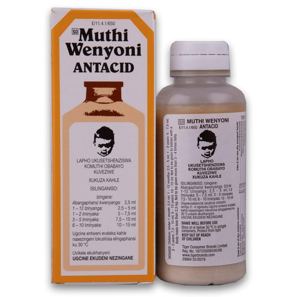 Muthi Wenyoni, Muthi Wenyoni Antacid 100ml - Cosmetic Connection
