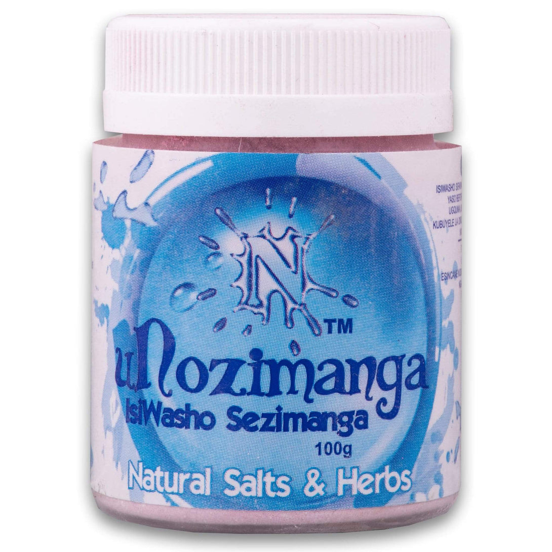 Natural Salts & Herbs, Unozimanga Isiwasho 100g - Cosmetic Connection