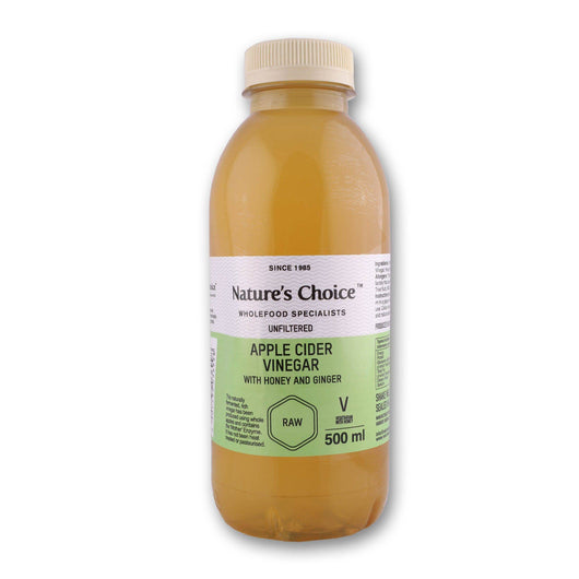 Nature's Choice, Nature's Choice Apple Cider Vinegar 500ml Unfiltered - Cosmetic Connection