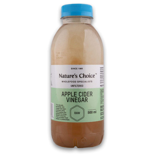 Nature's Choice, Nature's Choice Apple Cider Vinegar 500ml Unfiltered - Cosmetic Connection