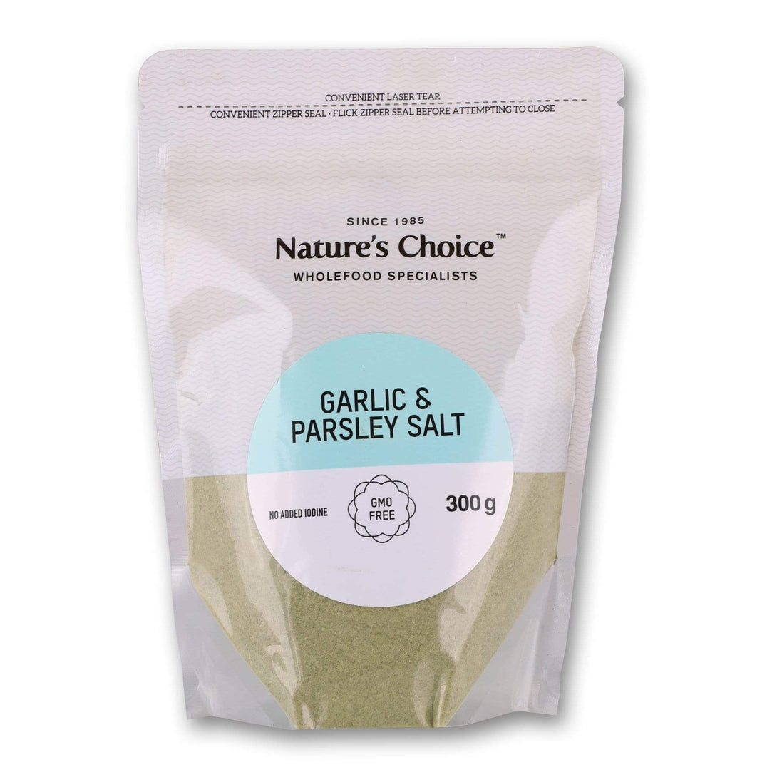 Nature's Choice, Nature's Choice Garlic & Parsley Salt 300g - Cosmetic Connection