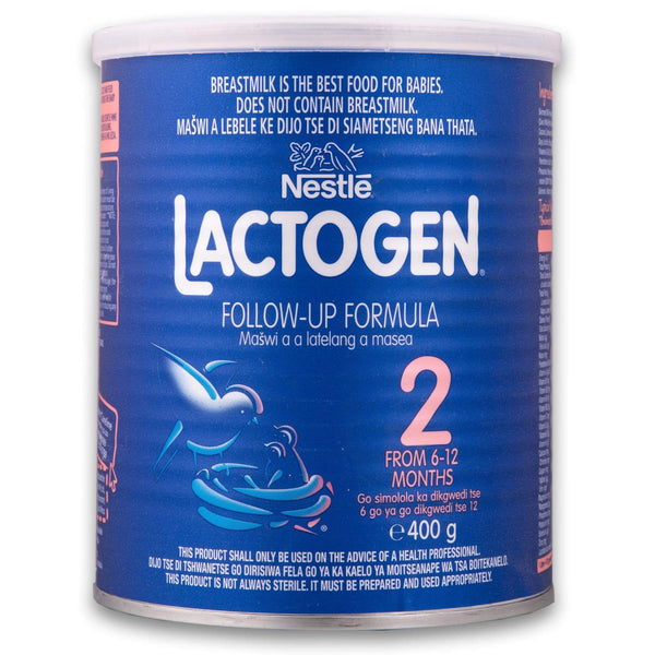 Nestle, Lactogen 2 Follow Up Formula 400g - From 6 to 12 Months - Cosmetic Connection