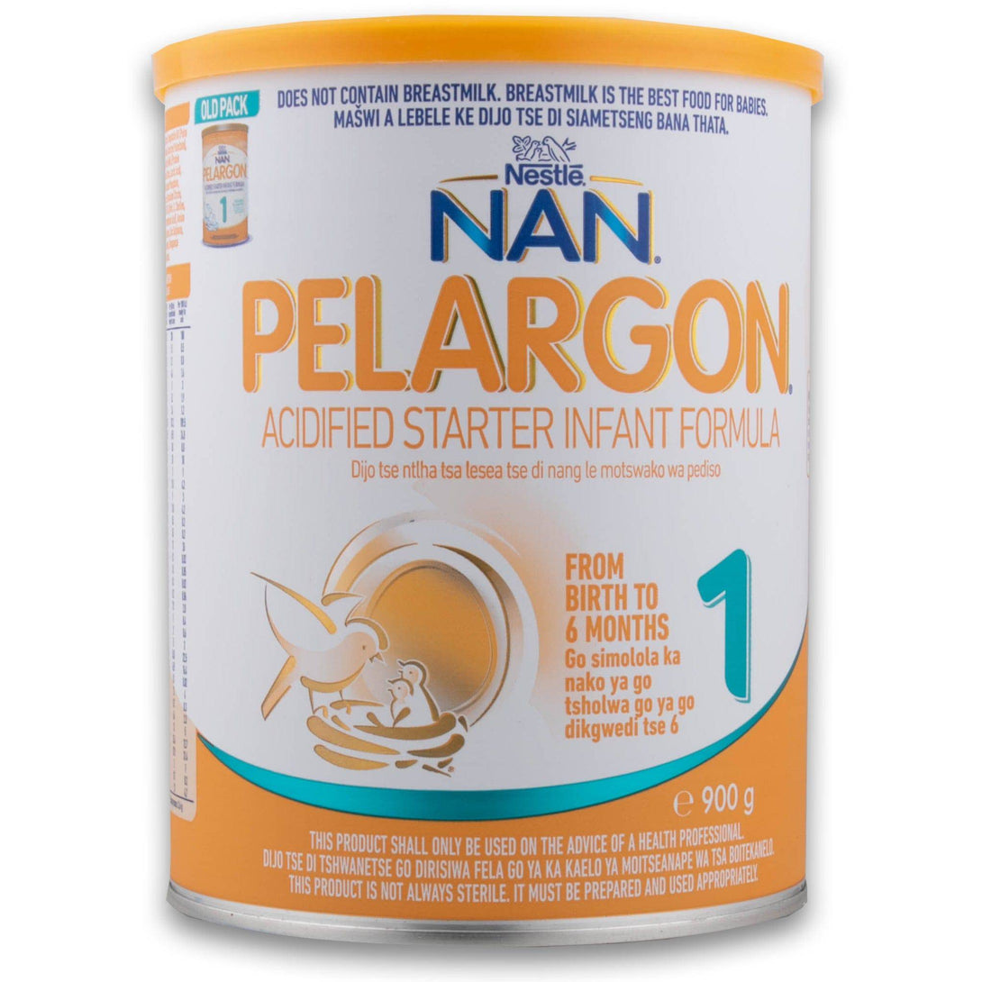 Nestle, Nan Pelargon 1 Acidified Starter Infant Formula 900g - From Birth to 6 Months - Cosmetic Connection