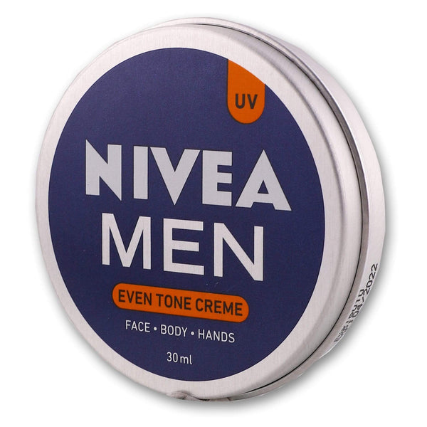 Nivea, Men Face Body & Hands Cream 30ml - Even Tone - Cosmetic Connection