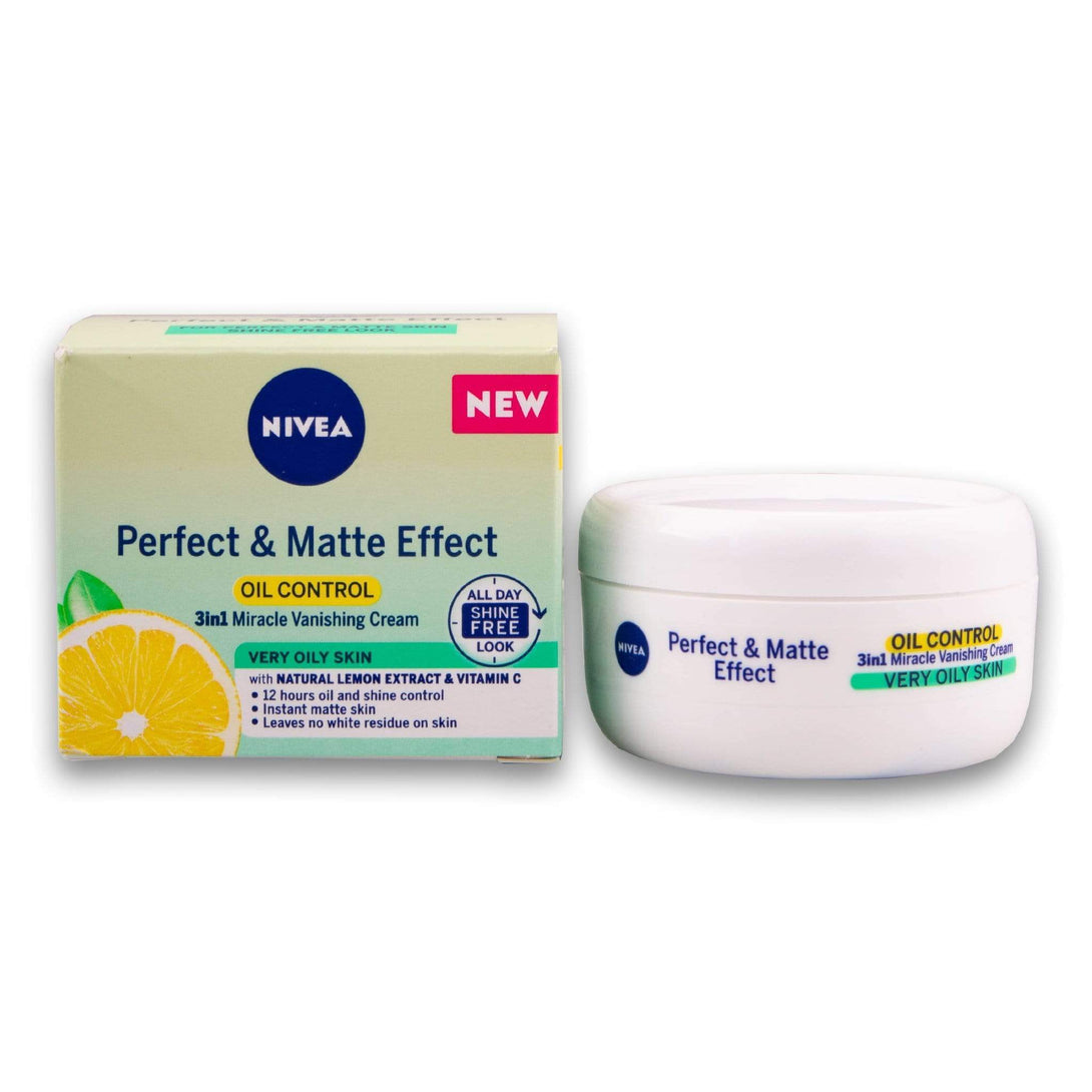 Nivea, Perfect & Matte Vanishing Cream 50ml - Cosmetic Connection