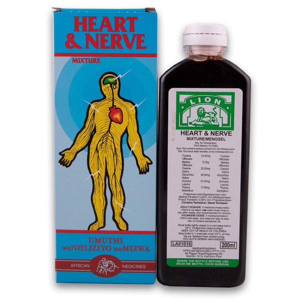 Pakmed, Pakmed Heart & Nerve Mixture 200ml - Cosmetic Connection