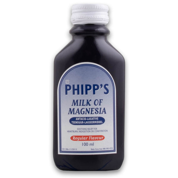Phipp's, Milk of Magnesia 100ml - Cosmetic Connection