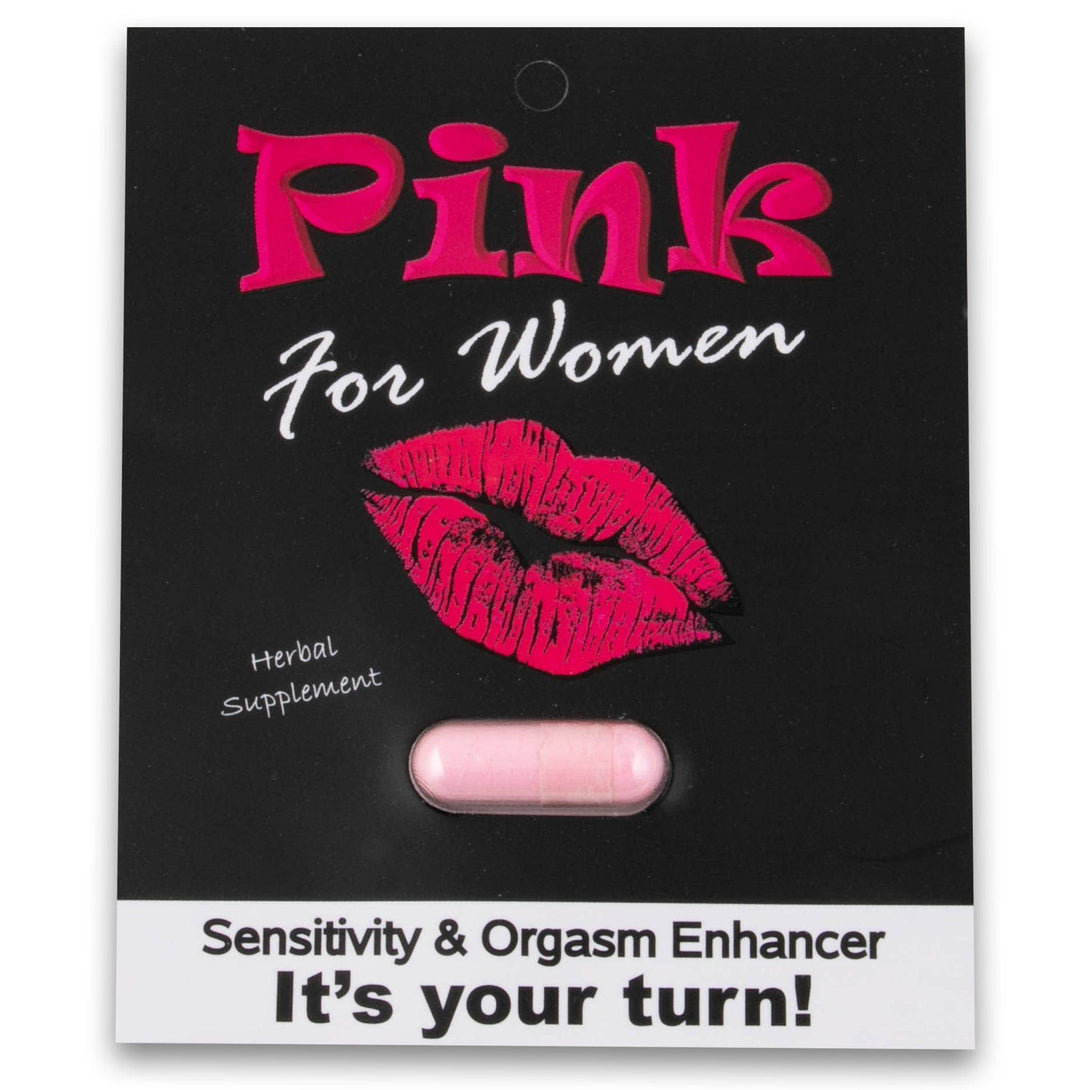 Pink, Sensitivity & Orgasm Enhancer for Women - Cosmetic Connection